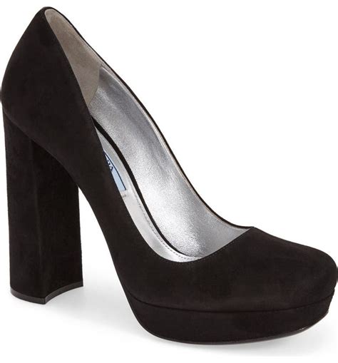 prada heels ebay|prada chunky heel pumps.